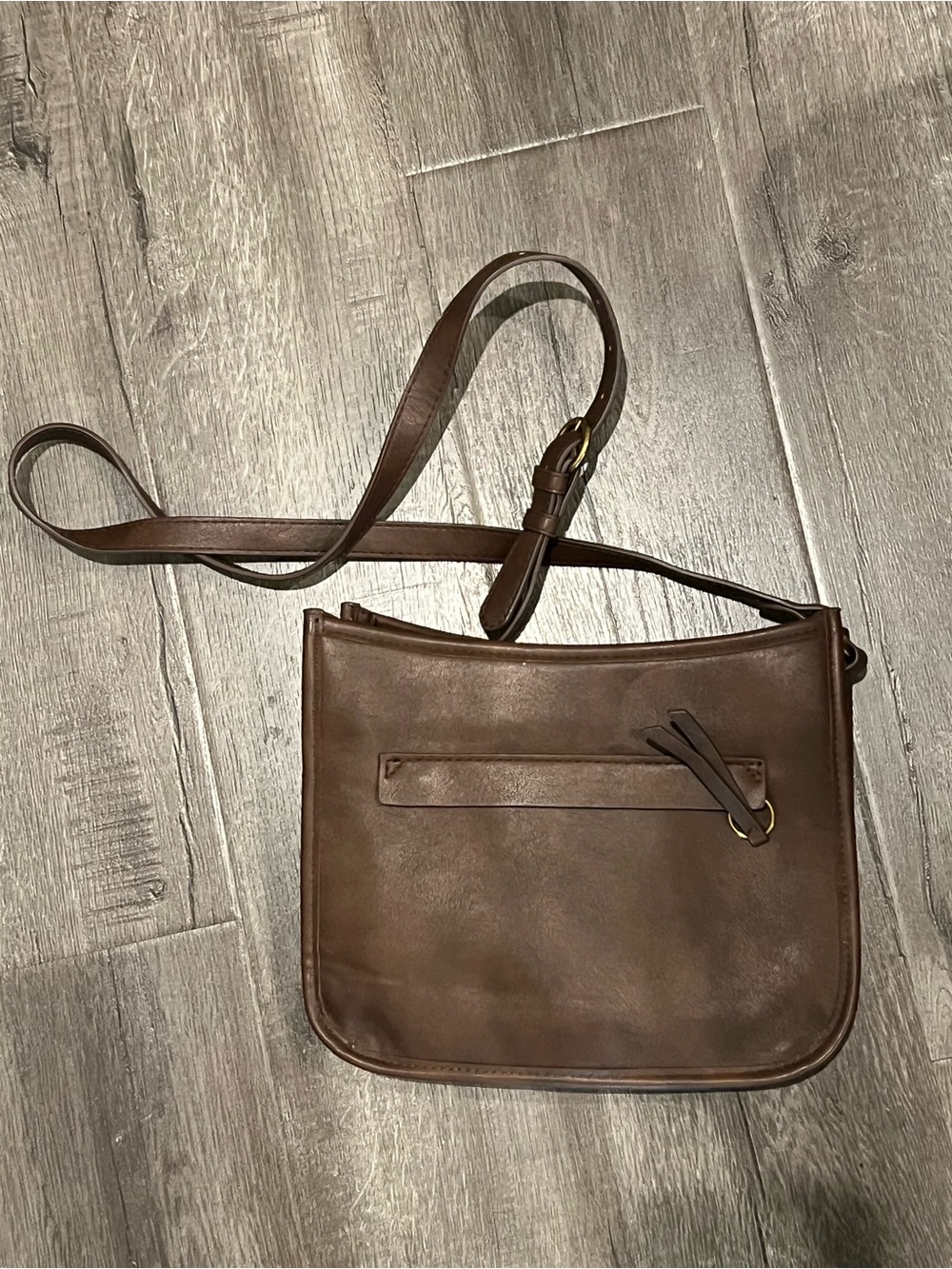 Rebecca Minkoff Brown Leather Messenger Crossbody